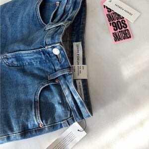 Denim Forum High Rise Blue Jeans- SoldOut world wide- The 90’s Snatched-Aritzia